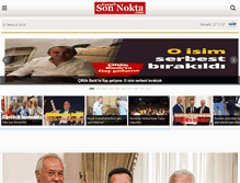 Tablet Screenshot of kocaelisonnokta.com